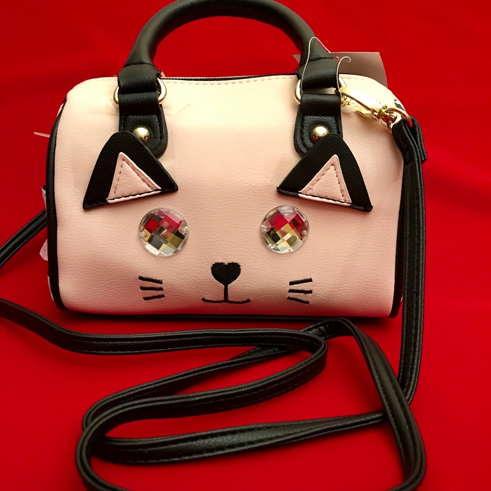 Luv Betsey Mini Barrel Crossbody Unicorn Handbag - Picture 4 of 8